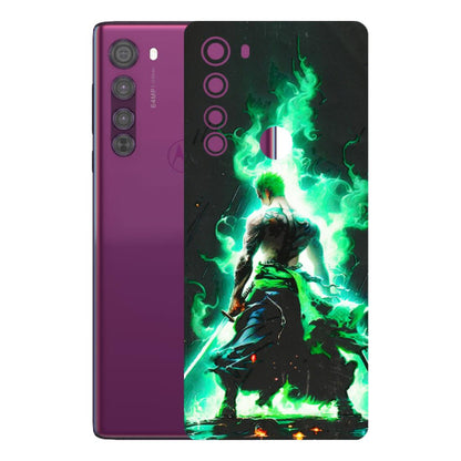 Motorola Phone Skins (All Models) - Zoro Sword - 3D Embossed Finish (L-241) Motorola Moto Edge