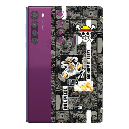 Motorola Phone Skins (All Models) - Cuffy Anime MonkeyCamic - 3D Embossed Finish (L-242) Motorola Moto Edge
