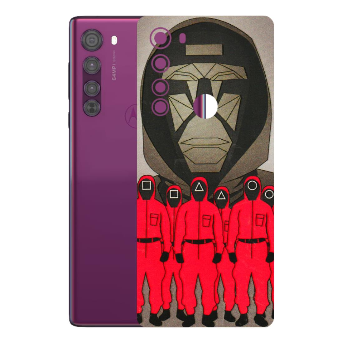 Motorola Phone Skins (All Models) - Squid Game Hero - 3D Embossed Finish (L-245) Motorola Moto Edge