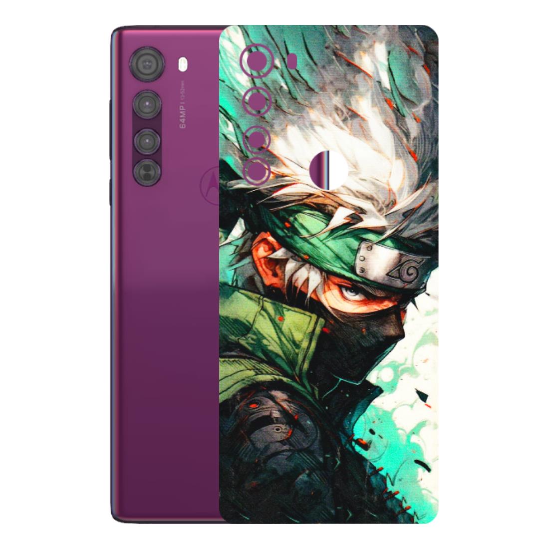 Motorola Phone Skins (All Models) - Kakashi Side Profile - 3D Embossed Finish (L-249) Motorola Moto Edge