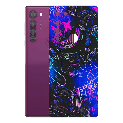 Motorola Phone Skins (All Models) - Gamers Paradise - 3D Embossed Finish (L-258) Motorola Moto Edge