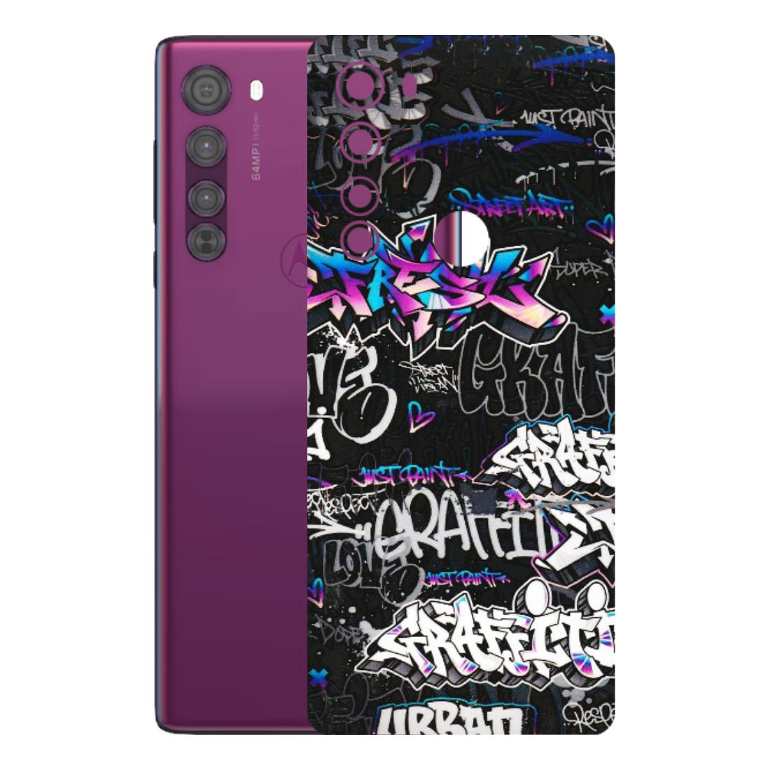 Motorola Phone Skins (All Models) - Graffiti Killer - 3D Embossed Finish (L-274) Motorola Moto Edge