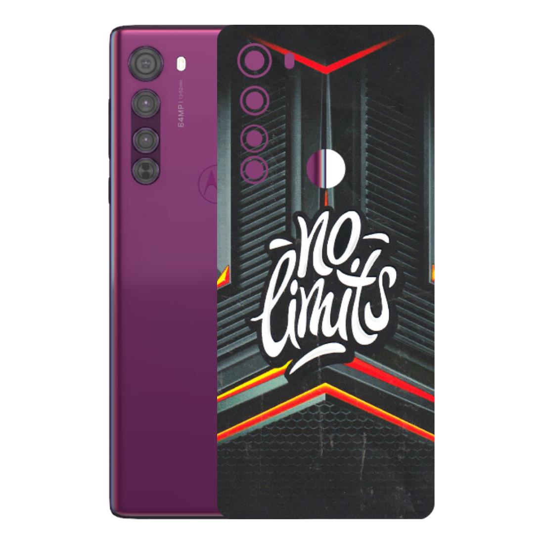 Motorola Phone Skins (All Models) - No Limits - 3D Embossed Finish (L-286) Motorola Moto Edge