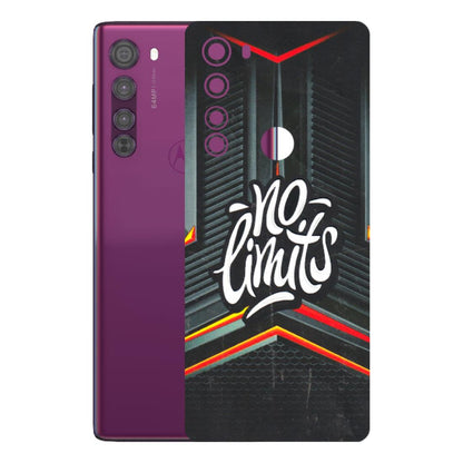 Motorola Phone Skins (All Models) - No Limits - 3D Embossed Finish (L-286) Motorola Moto Edge