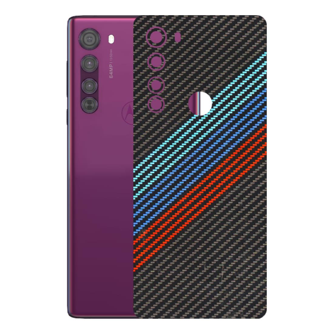 Motorola Phone Skins (All Models) - Carbon BM - 3D Embossed Finish (L-302) Motorola Moto Edge