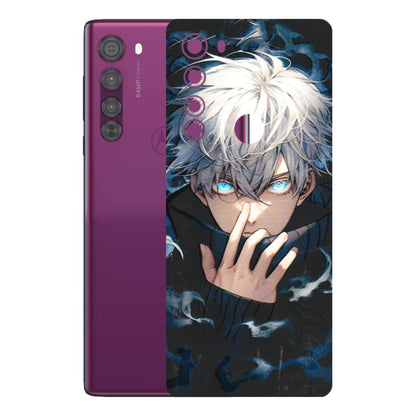 Motorola Phone Skins (All Models) - New Jujutsu Kaisen Anime - 3D Embossed Finish (L-313) Motorola Moto Edge