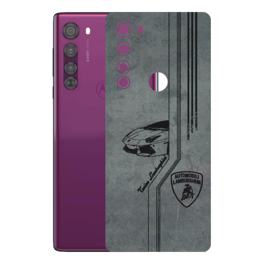 Motorola Phone Skins (All Models) - New Lamborgini Aventador - 3D Embossed Finish (L-321) Motorola Moto Edge