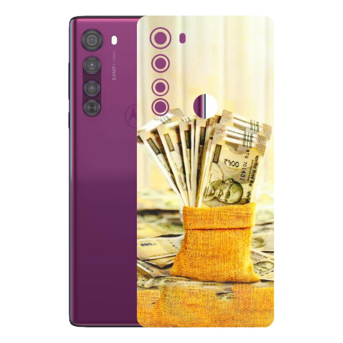Motorola Phone Skins (All Models) - Show Me The Money - 3D Embossed Finish (L-52) Motorola Moto Edge
