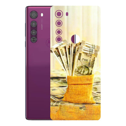 Motorola Phone Skins (All Models) - Show Me The Money - 3D Embossed Finish (L-52) Motorola Moto Edge