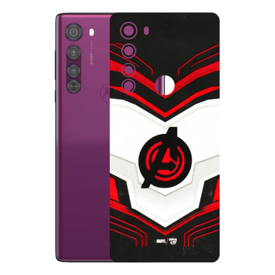 Motorola Phone Skins (All Models) - Avengers Logo - 3D Embossed Finish (L-55) Motorola Moto Edge