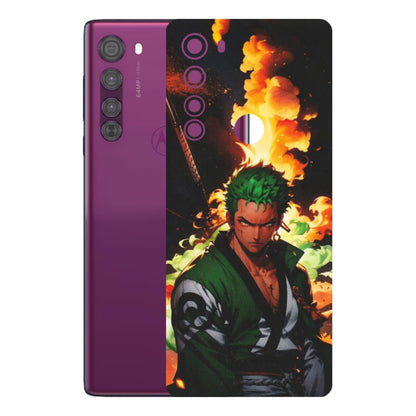 Motorola Phone Skins (All Models) - Roronoa Zoro - Matte Finish (M-102) Motorola Moto Edge