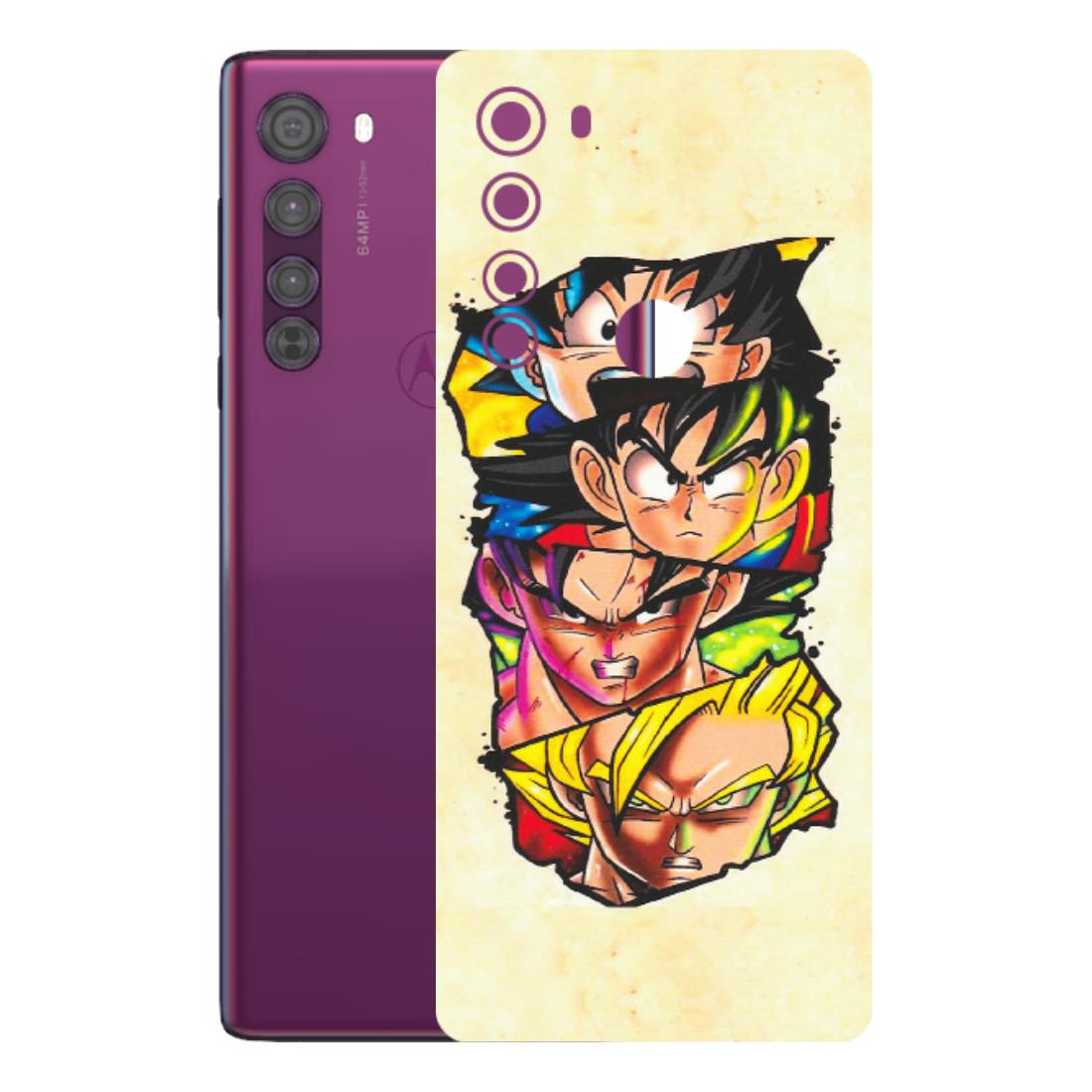 Motorola Phone Skins (All Models) - Angry Multi Anime - Matte Finish (M-113) Motorola Moto Edge