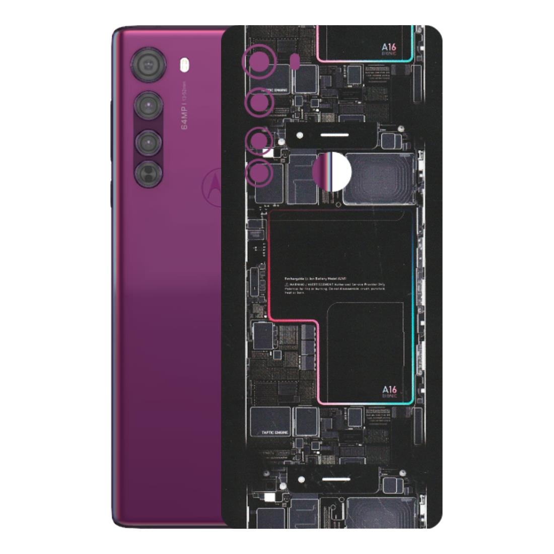 Motorola Phone Skins (All Models) - Motherboard Circuit Layout - Matte Finish (M-117) Motorola Moto Edge