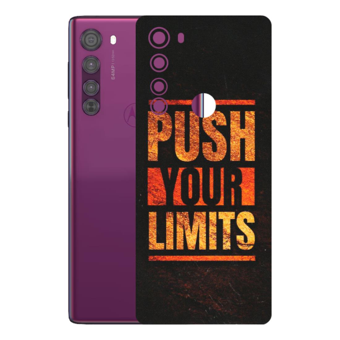 Motorola Phone Skins (All Models) - Push Your Limits - Matte Finish (M-118) Motorola Moto Edge