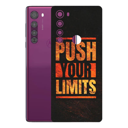 Motorola Phone Skins (All Models) - Push Your Limits - Matte Finish (M-118) Motorola Moto Edge