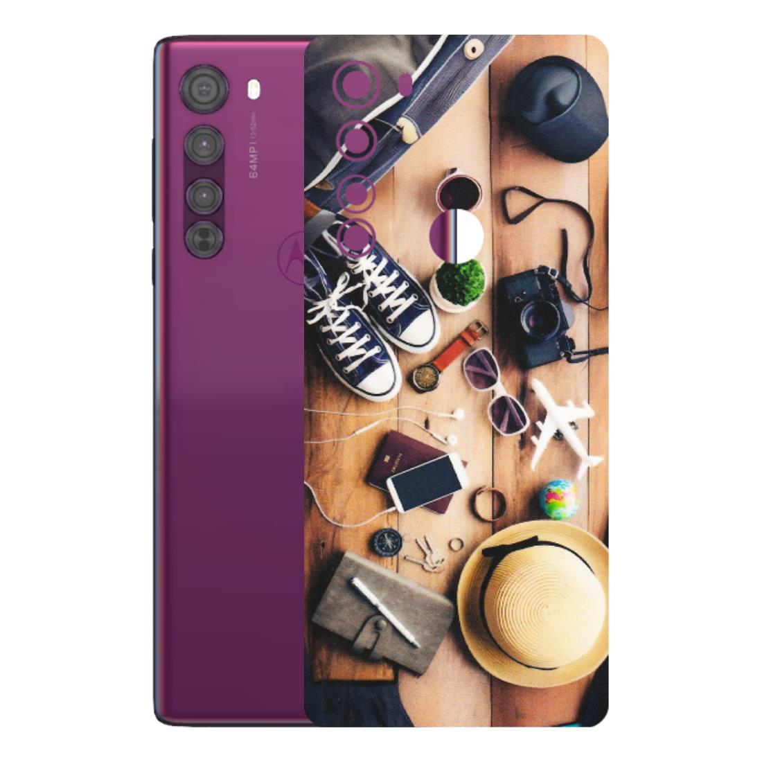 Motorola Phone Skins (All Models) - Travel Wanderlust - Matte Finish (M-133) Motorola Moto Edge