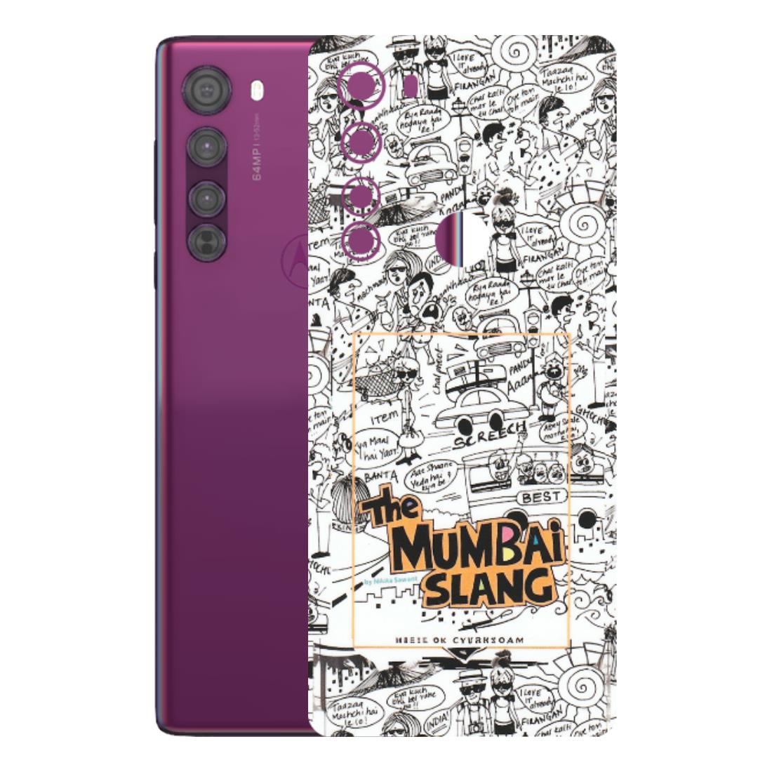 Motorola Phone Skins (All Models) - The Mumbai Slang - Matte Finish (M-142) Motorola Moto Edge