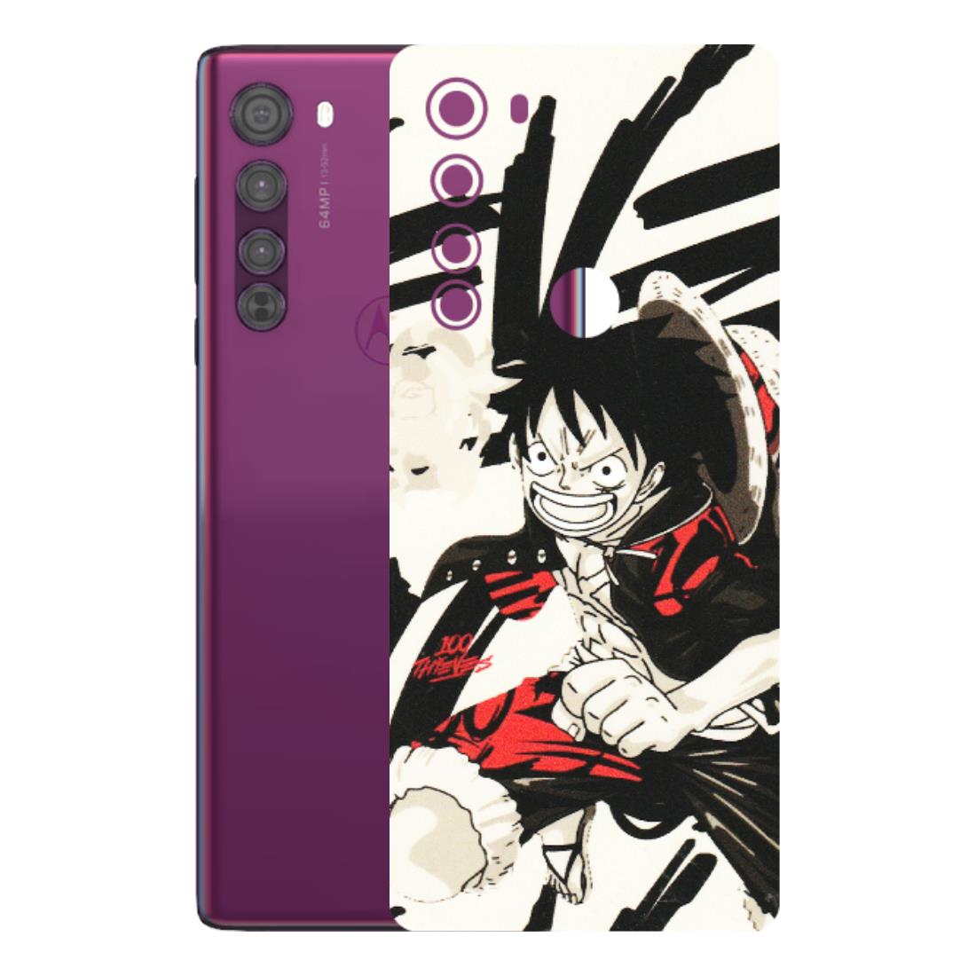 Motorola Phone Skins (All Models) - Monkey D.Luffy Manga Anime - Matte Finish (M-145) Motorola Moto Edge