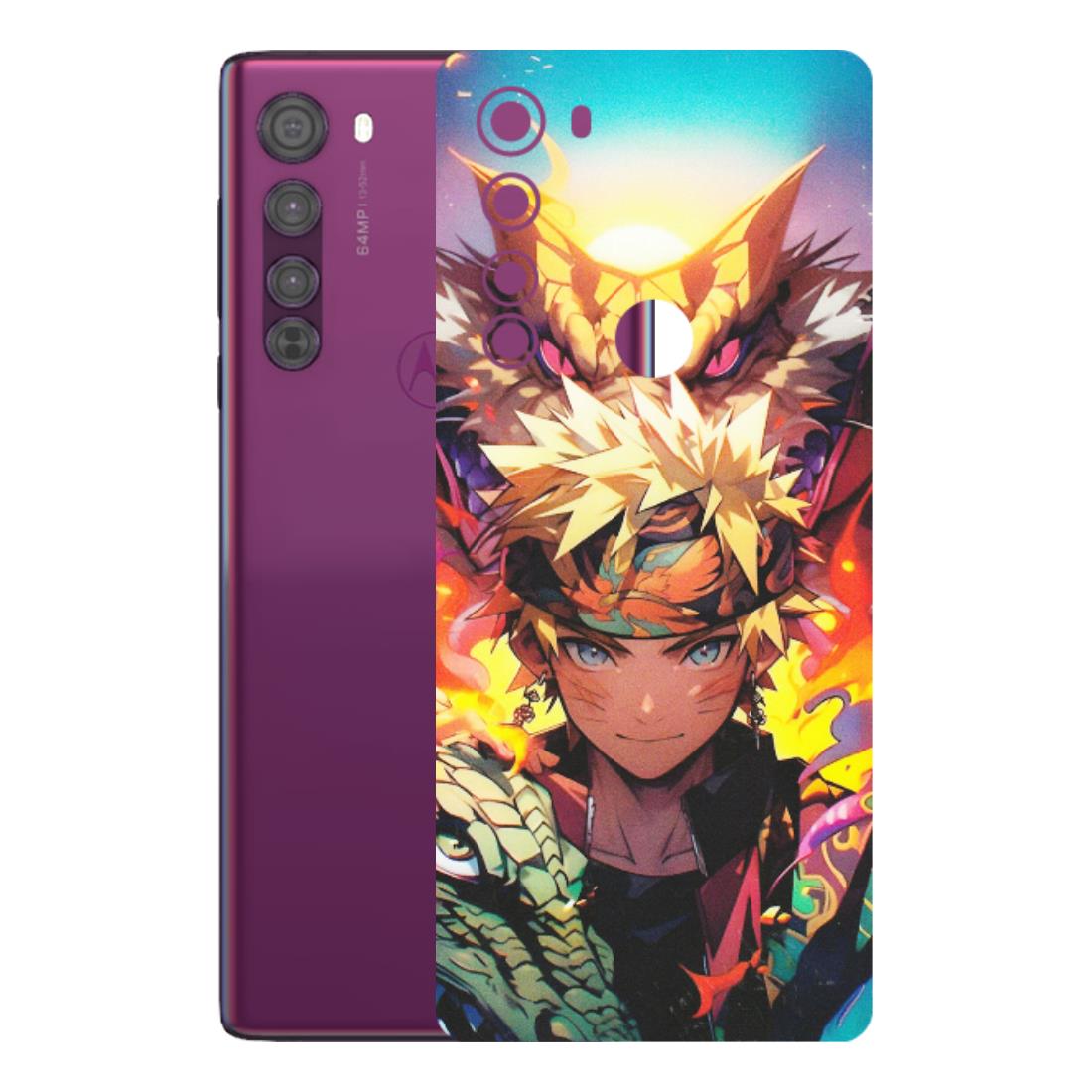 Motorola Phone Skins (All Models) - Angry Naruto Anime - Matte Finish (M-148) Motorola Moto Edge
