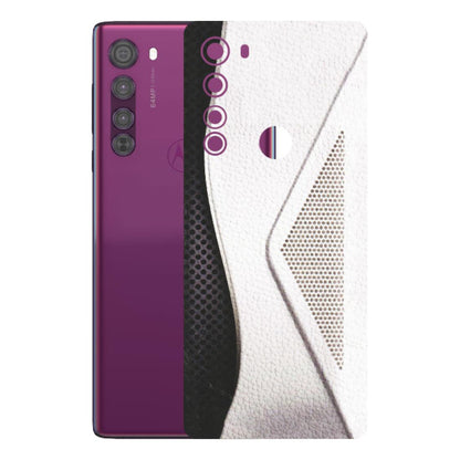 Motorola Phone Skins (All Models) - Black And White Iconic Convoy - Matte Finish (M-149) Motorola Moto Edge