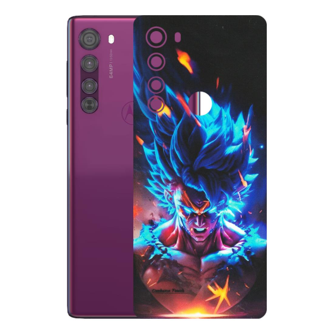 Motorola Phone Skins (All Models) - Angry Goku Dragon Ball Anime - Matte Finish (M-150) Motorola Moto Edge