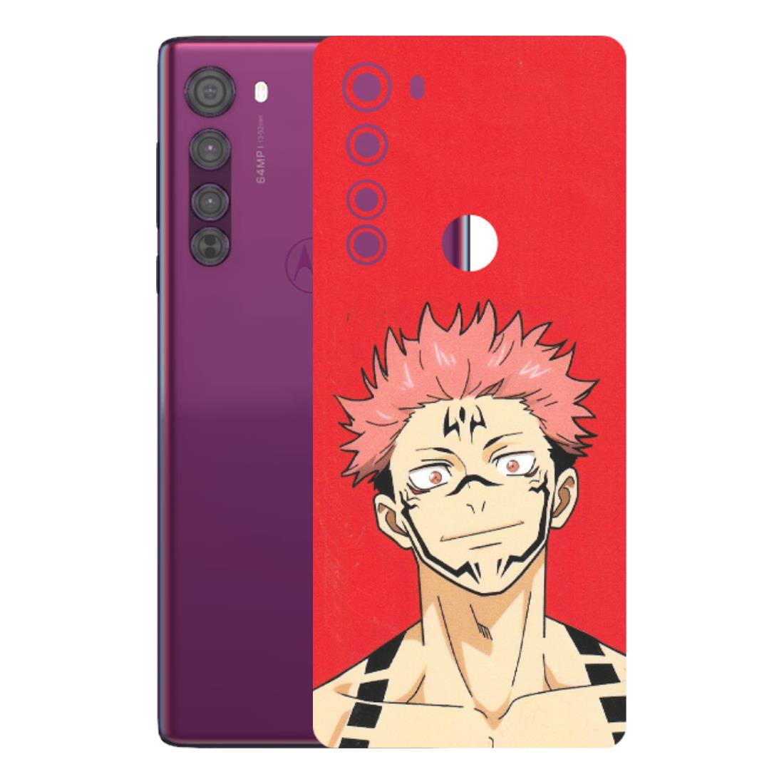 Motorola Phone Skins (All Models) - Ryomen Sukuna Fun Anime - Matte Finish (M-153) Motorola Moto Edge