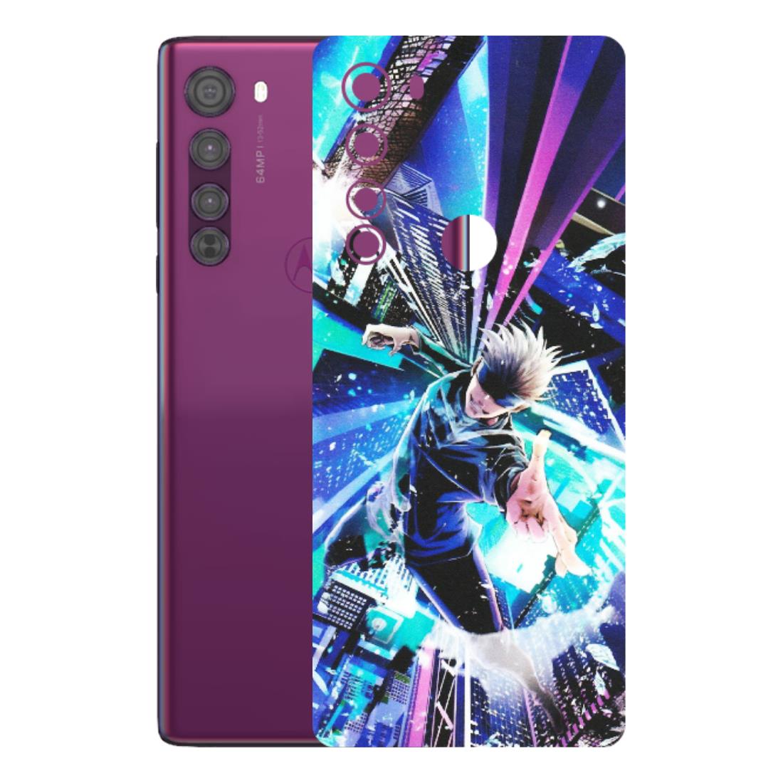 Motorola Phone Skins (All Models) - Manga Action Jujustu Kaisen Anime - Matte Finish (M-155) Motorola Moto Edge