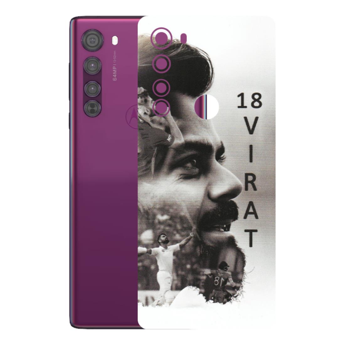 Motorola Phone Skins (All Models) - Virat Kohli Cricketer - Matte Finish (M-163) Motorola Moto Edge