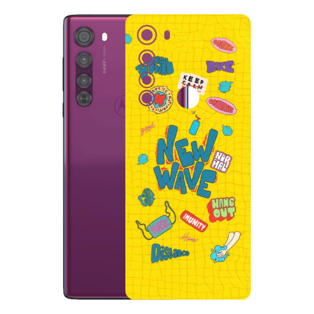 Motorola Phone Skins (All Models) - New Wave Life - Matte Finish (M-17) Motorola Moto Edge