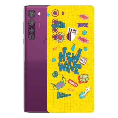 Motorola Phone Skins (All Models) - New Wave Life - Matte Finish (M-17) Motorola Moto Edge