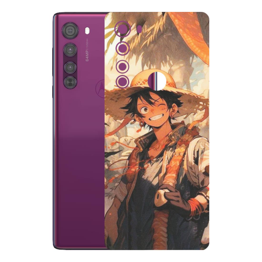 Motorola Phone Skins (All Models) - Anime Character Smile - Matte Finish (M-33) Motorola Moto Edge