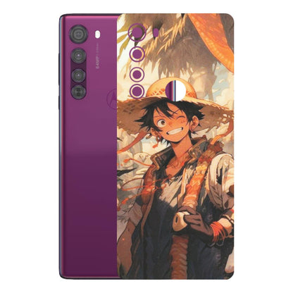 Motorola Phone Skins (All Models) - Anime Character Smile - Matte Finish (M-33) Motorola Moto Edge
