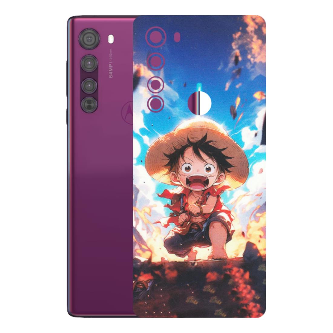 Motorola Phone Skins (All Models) - Toon One Piece Cute Character - Matte Finish (M-35) Motorola Moto Edge