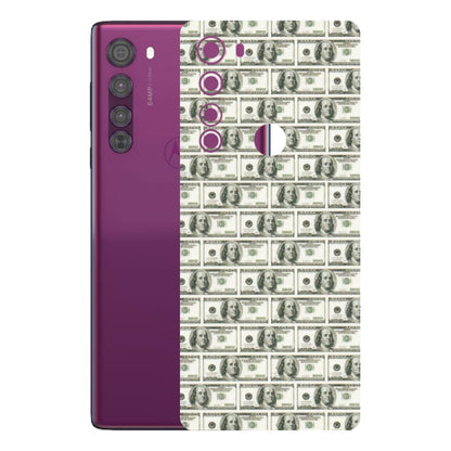 Motorola Phone Skins (All Models) - I Love Dollars - Matte Finish (M-40) Motorola Moto Edge