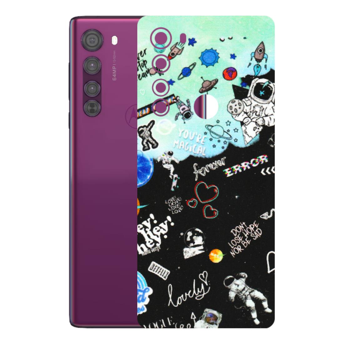 Motorola Phone Skins (All Models) - Living In A Space Dream - Matte Finish (M-46) Motorola Moto Edge