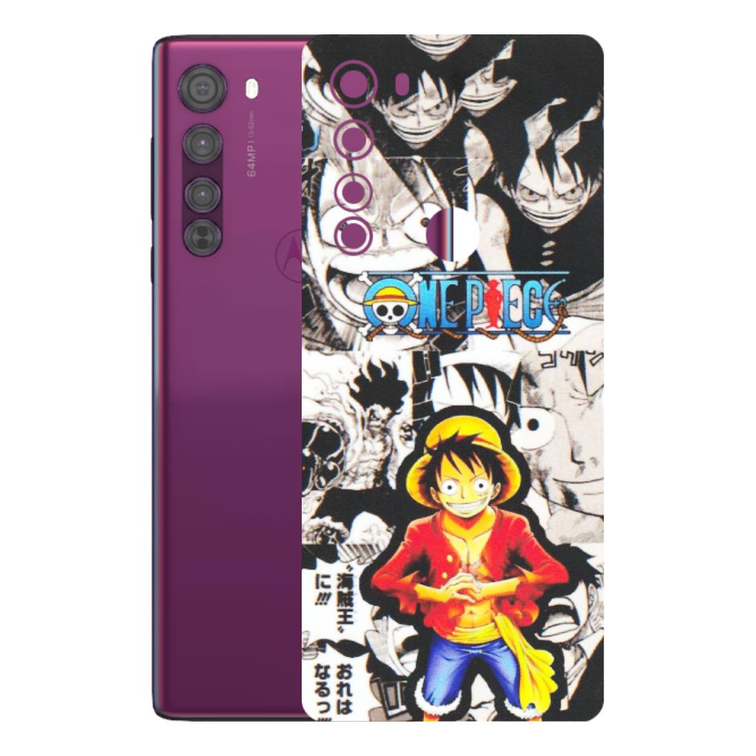 Motorola Phone Skins (All Models) - One Piece B&W - Matte Finish (M-63) Motorola Moto Edge