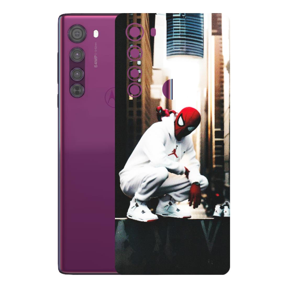 Motorola Phone Skins (All Models) - Sportsman Spider Man - Matte Finish (M-94) Motorola Moto Edge