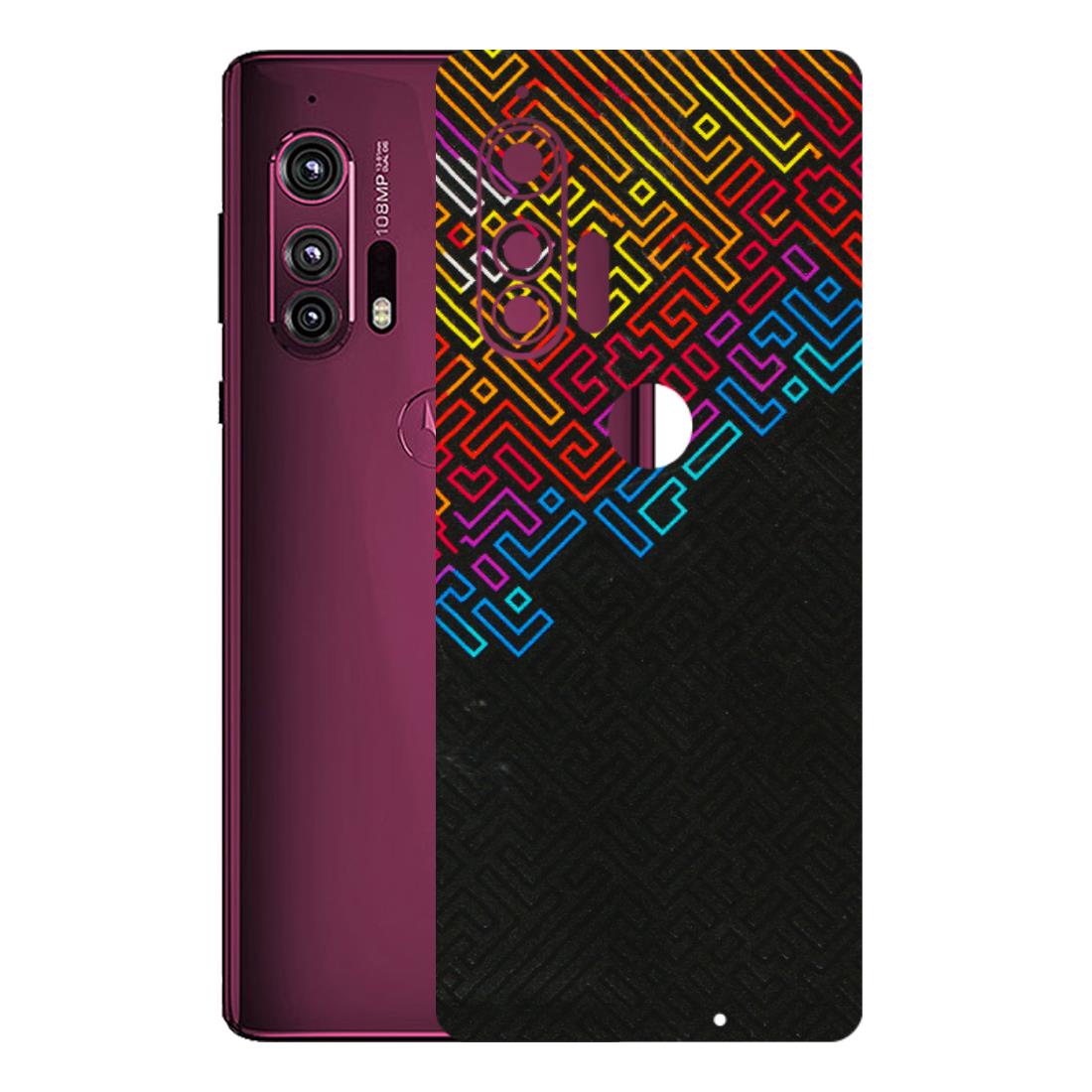 Motorola Phone Skins (All Models) - Dotme Pattern Art - 3D Embossed Finish (L-121) Motorola Moto Edge Plus