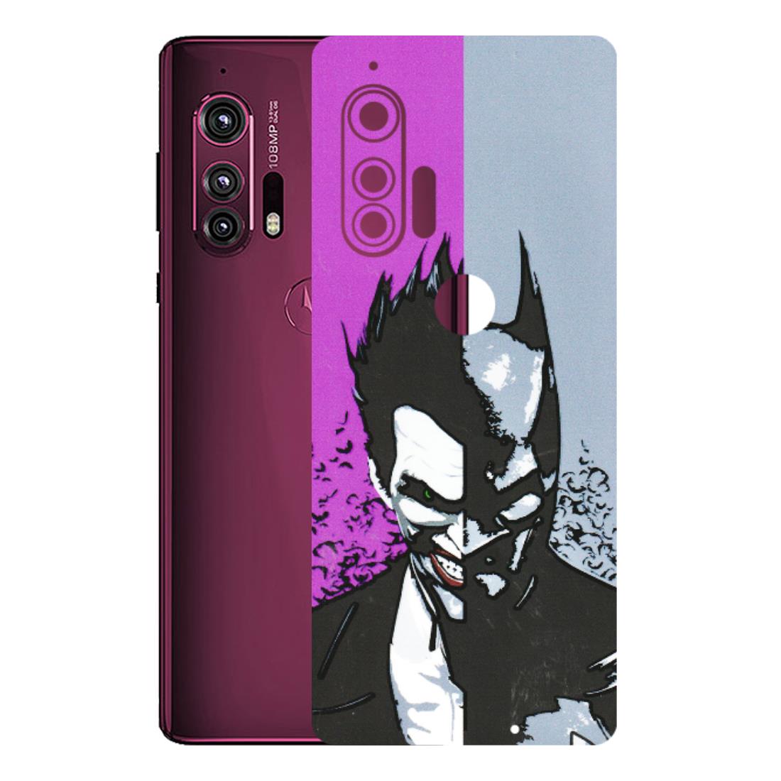 Motorola Phone Skins (All Models) - Batman & Joker - 3D Embossed Finish (L-143) Motorola Moto Edge Plus