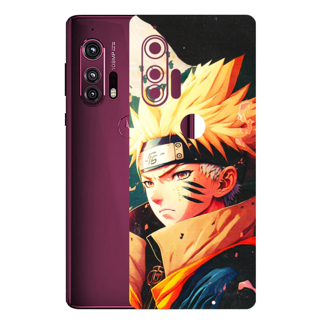 Motorola Phone Skins (All Models) - New Naruto - 3D Embossed Finish (L-148) Motorola Moto Edge Plus