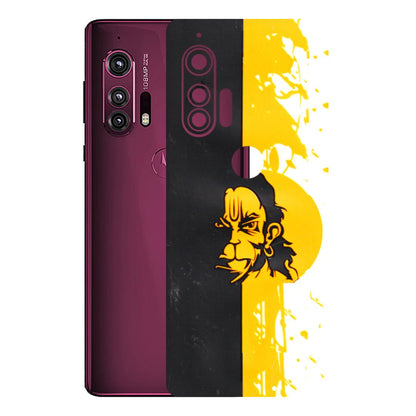 Motorola Phone Skins (All Models) - Bajrangbali - 3D Embossed Finish (L-151) Motorola Moto Edge Plus