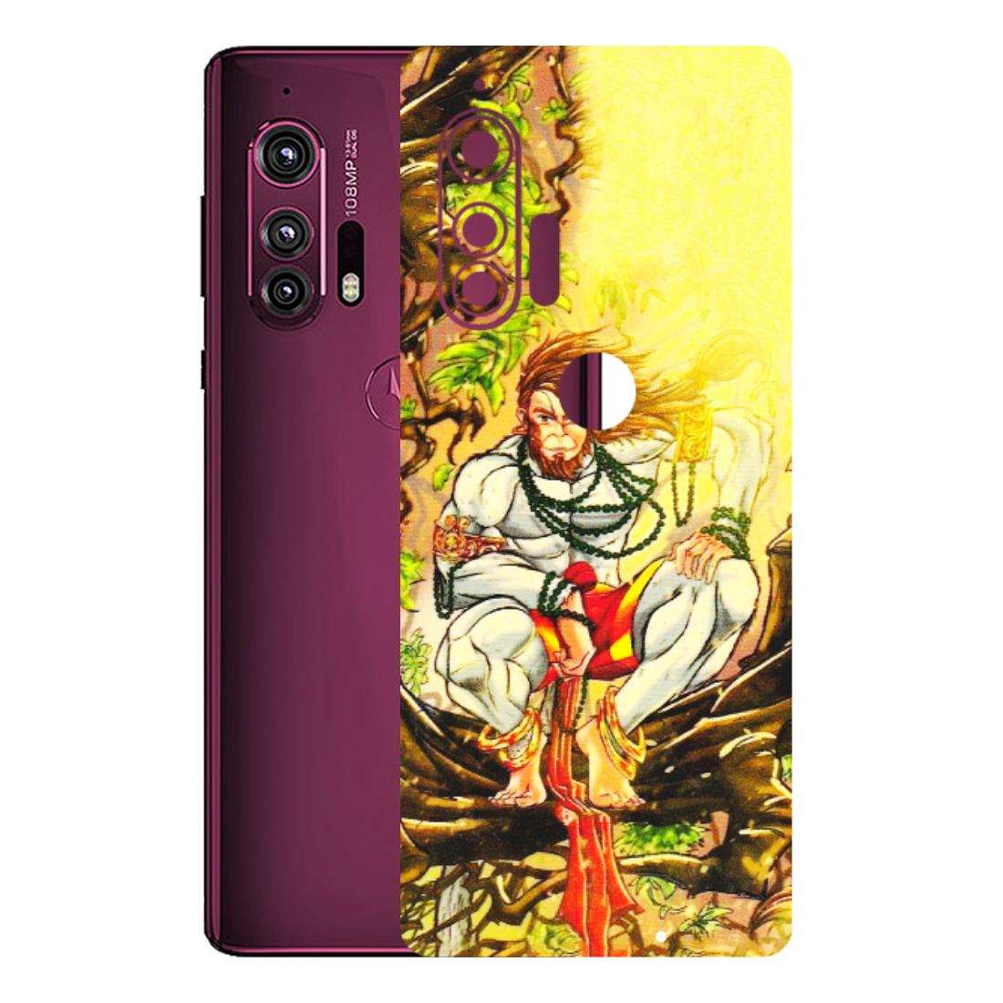 Motorola Phone Skins (All Models) - Lord Hanuman - 3D Embossed Finish (L-152) Motorola Moto Edge Plus