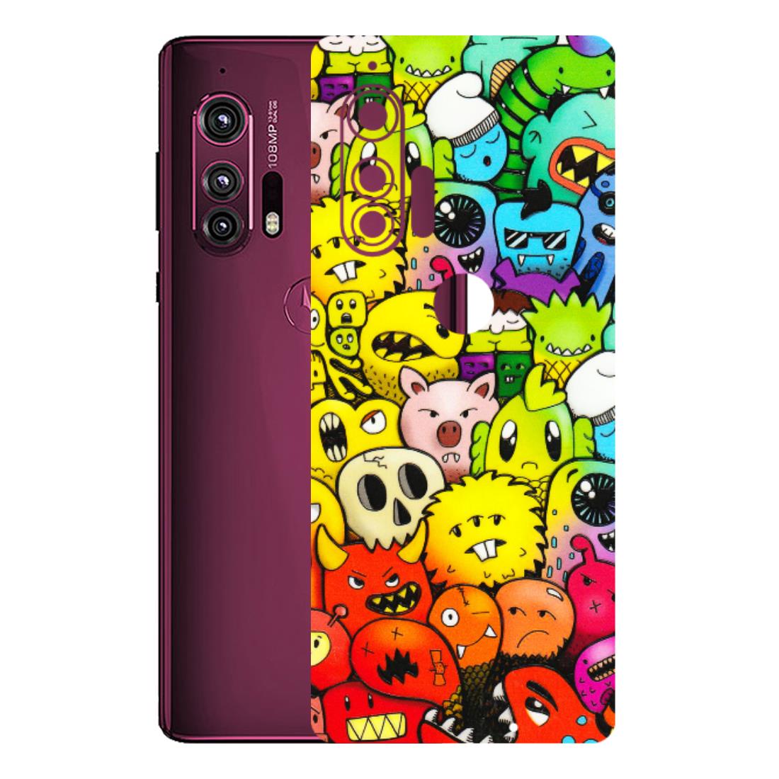 Motorola Phone Skins (All Models) - Angry Funkies - 3D Embossed Finish (L-169) Motorola Moto Edge Plus