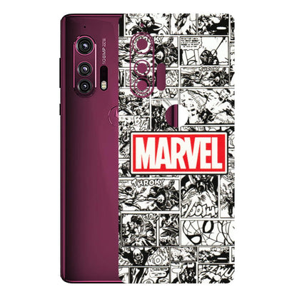 Motorola Phone Skins (All Models) - Marvel Comic - 3D Embossed Finish (L-171) Motorola Moto Edge Plus