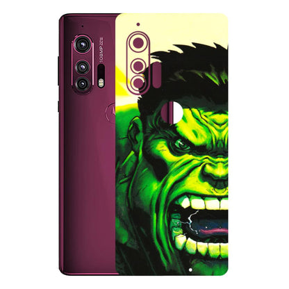 Motorola Phone Skins (All Models) - Hulk - 3D Embossed Finish (L-180) Motorola Moto Edge Plus