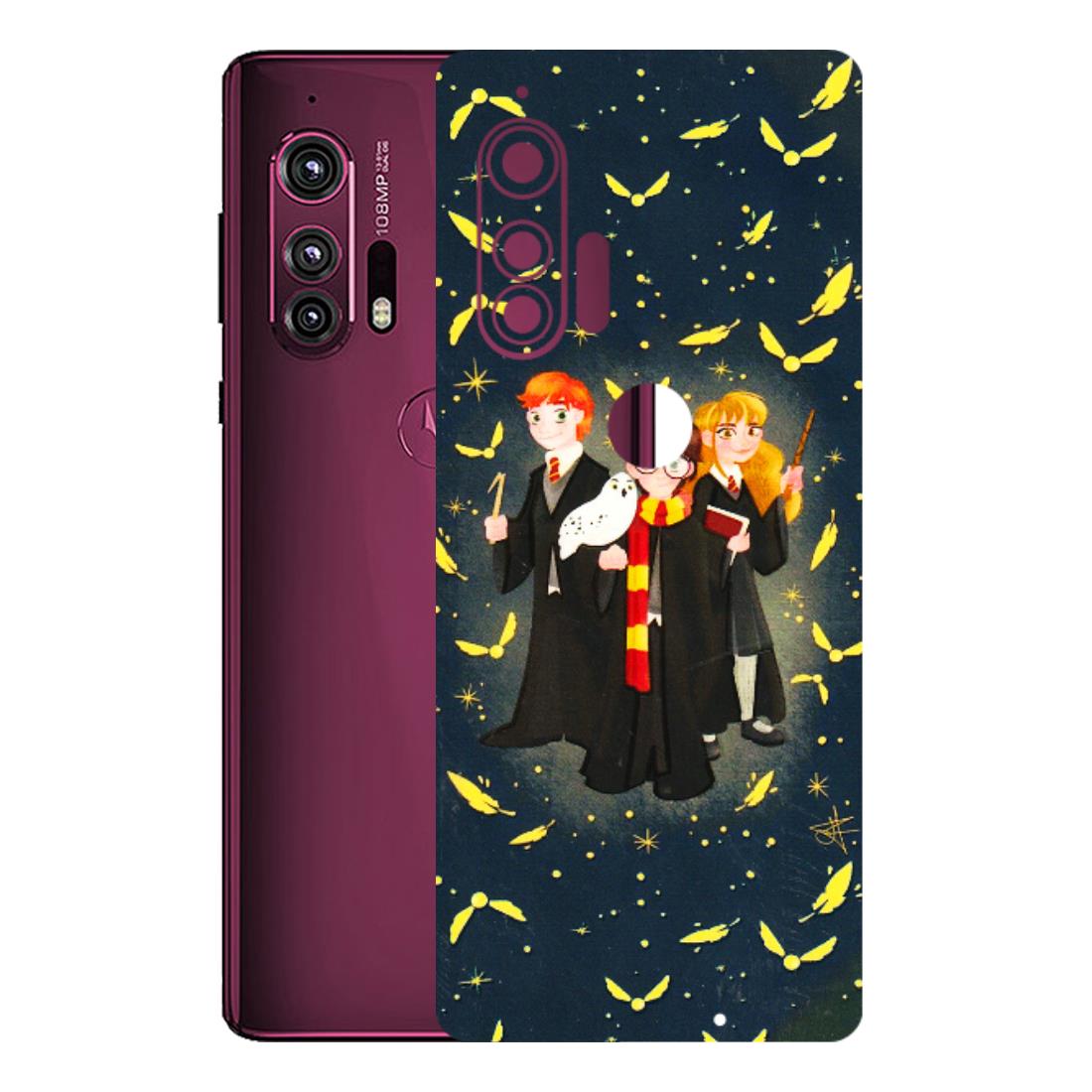 Motorola Phone Skins (All Models) - Harry Potter - 3D Embossed Finish (L-183) Motorola Moto Edge Plus