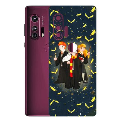 Motorola Phone Skins (All Models) - Harry Potter - 3D Embossed Finish (L-183) Motorola Moto Edge Plus