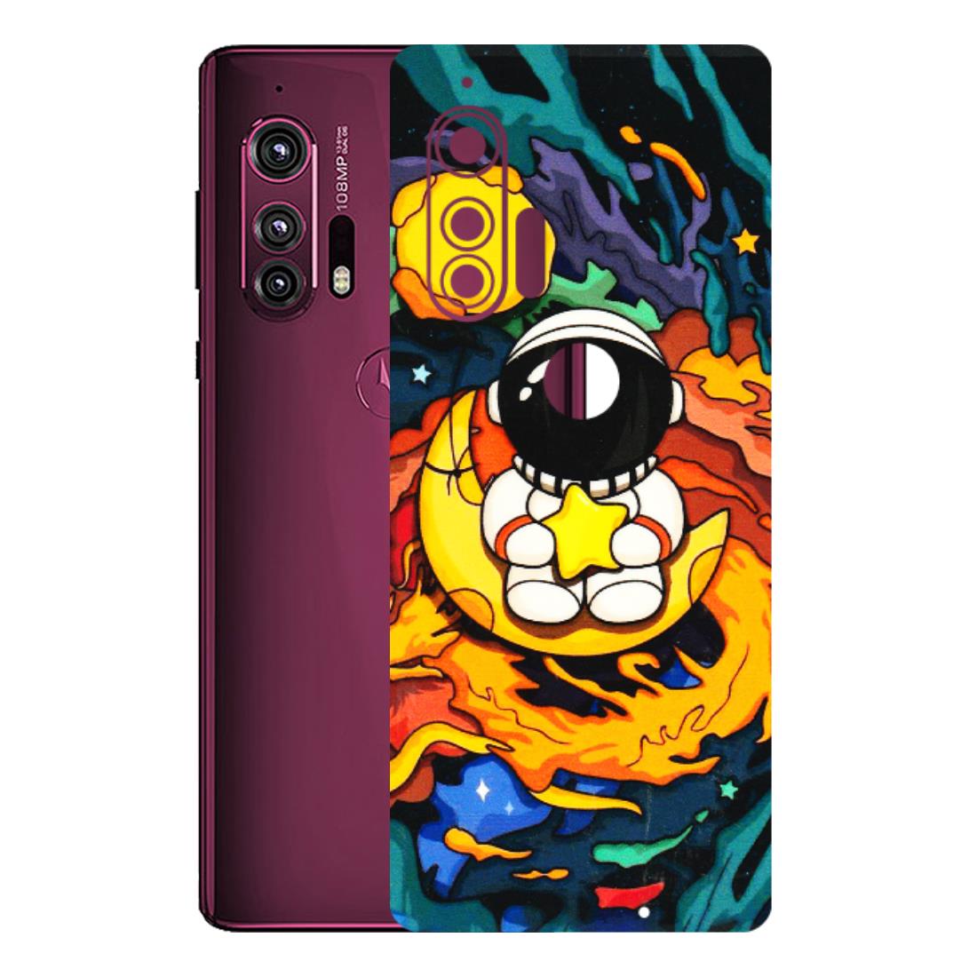 Motorola Phone Skins (All Models) - Baby Astronaut - 3D Embossed Finish (L-197) Motorola Moto Edge Plus