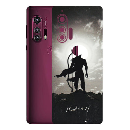 Motorola Phone Skins (All Models) - Jai Siya Ram - 3D Embossed Finish (L-200) Motorola Moto Edge Plus