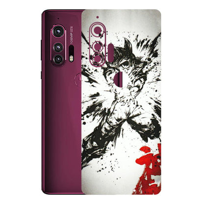 Motorola Phone Skins (All Models) - DBZ - 3D Embossed Finish (L-206) Motorola Moto Edge Plus